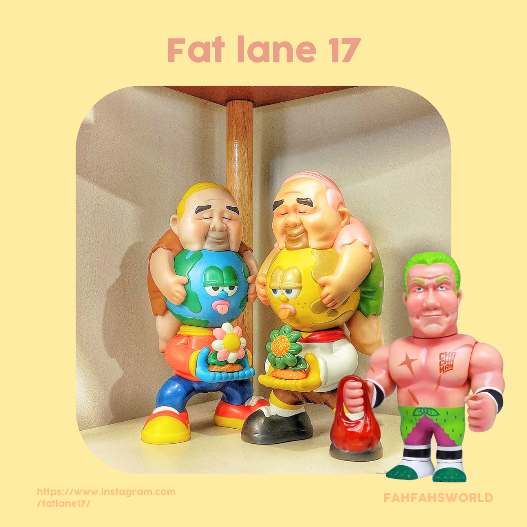 fat lane 17 designer toy art toys