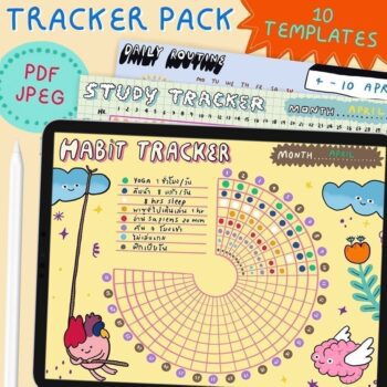 32 THINGS | GOODNOTES TRACKER PACK (All in one)