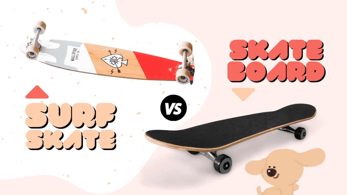 เซิร์ฟสเก็ต กับ สเก็ตบอร์ด ต่างกันอย่างไร Skateboard กับ Surf Skate