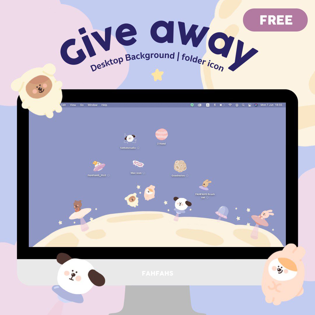 Give away ! Desktop icon | Fahfahsworld