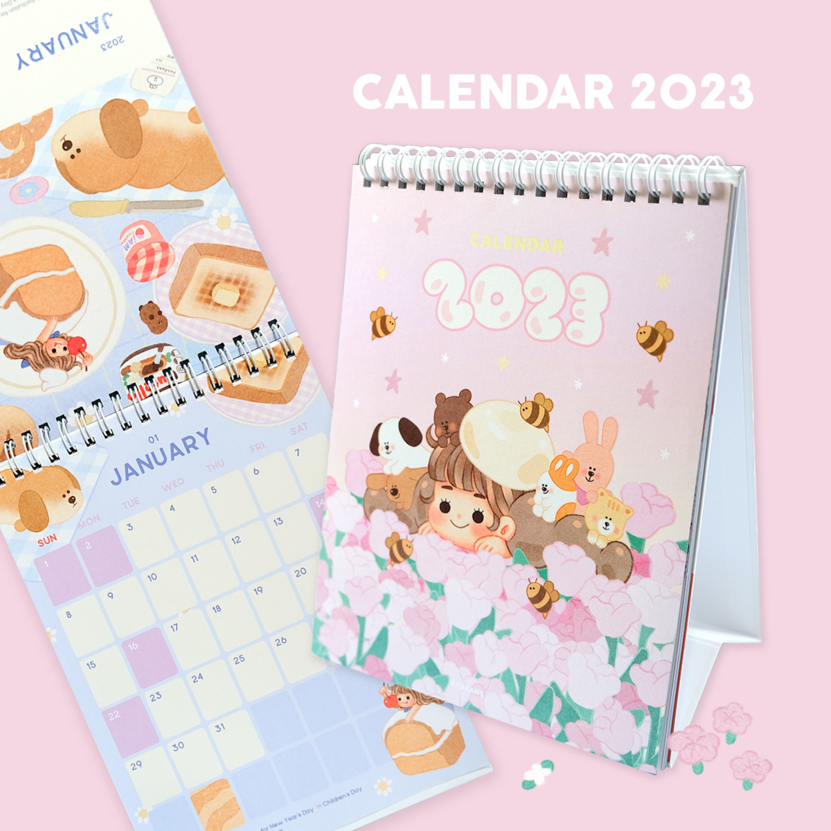 ปฏิทินตั้งโต๊ะ 2566 - FAHFAHS calendar 2023