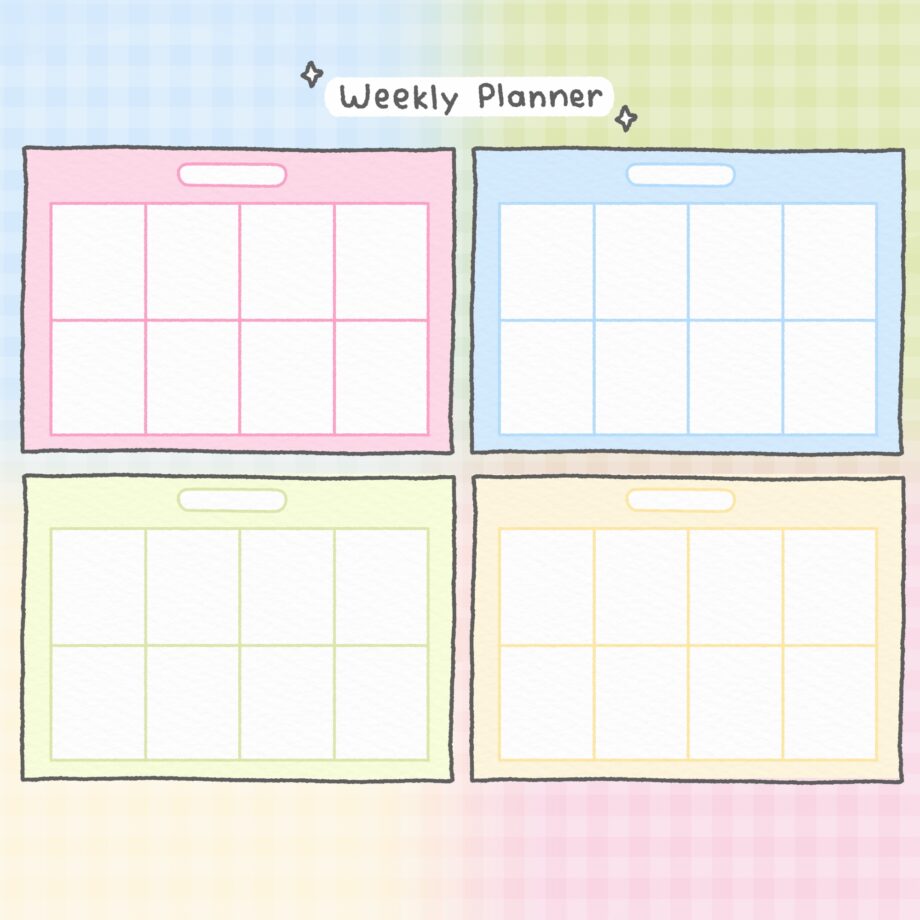 สมุดโน๊ต กระดาษโน๊ต png memopad memo pad digital notebook - MINEBXRRY digital planner (weekly)