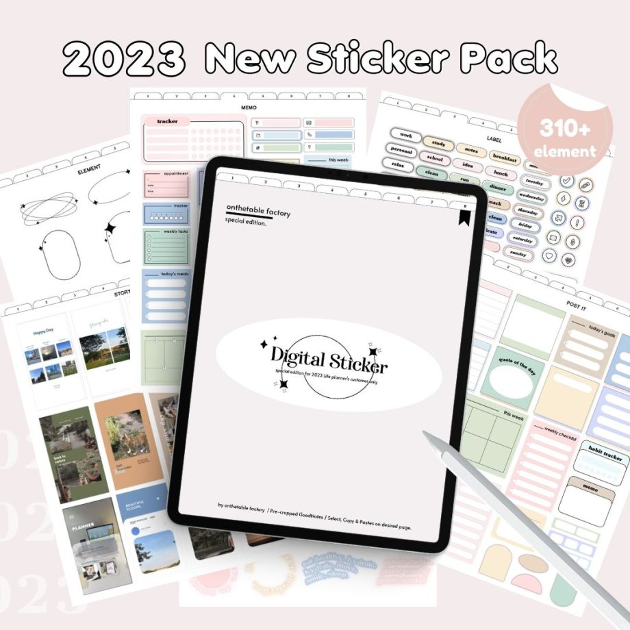digital stickers สติ๊กเกอร์ png สติ๊กเกอร์ goodnote - ONTHETABLE.FAC goodnotes digital pack (2023)