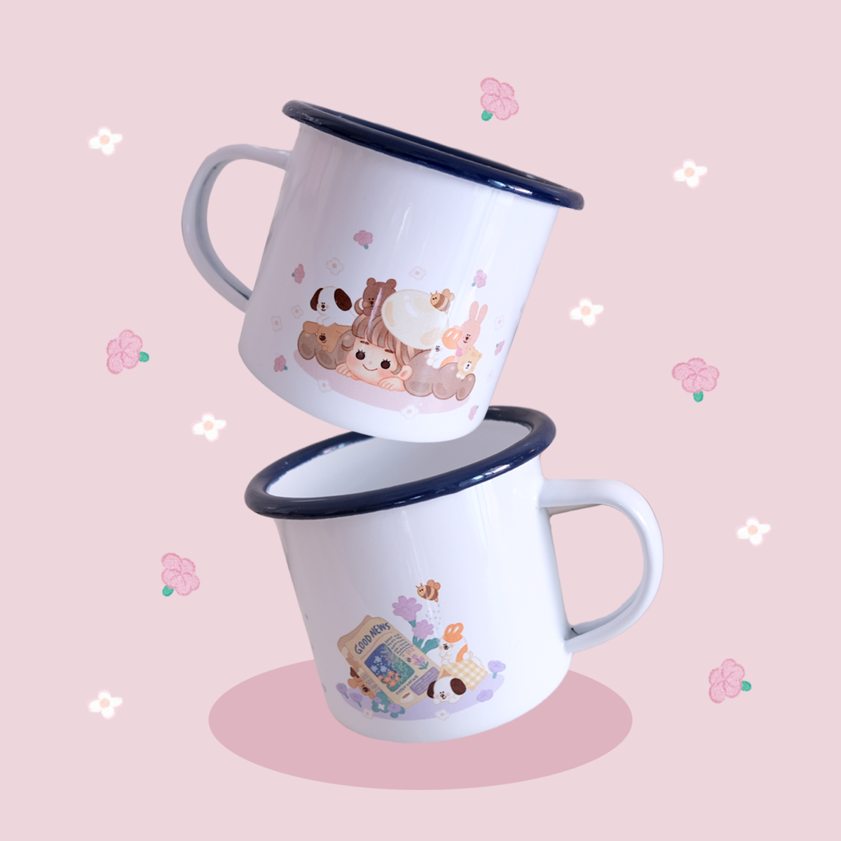 แก้วกาแฟ แก้วน้ำ Enamel Mug: FAHFAHS Preview 1