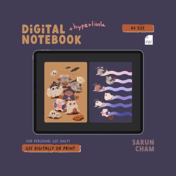 สมุดโน๊ต กระดาษโน๊ต png digital notebook สมุดโน๊ต สมุดโน๊ต pdf study planner Goodnote template Planner template goodnotes - SARUN CHAM digital notebook (peek a boo)