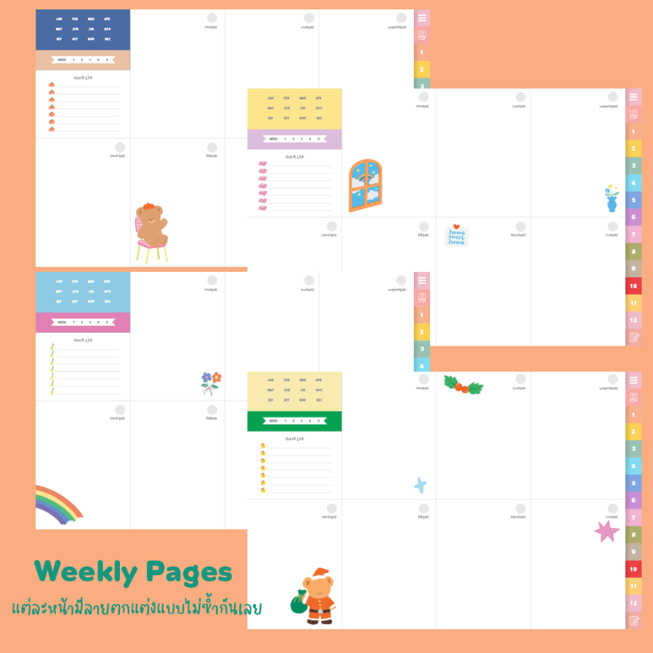 planner bujo planner planner 2024 digital planner 2024 planner digital planner 2024 digital planner goodnotes planner for goodnotes digital planner for ipad digital planner goodnote template study planner - LIVE OUT LOUD x STICKWITHME4EV digital planner 2024 (weekly)