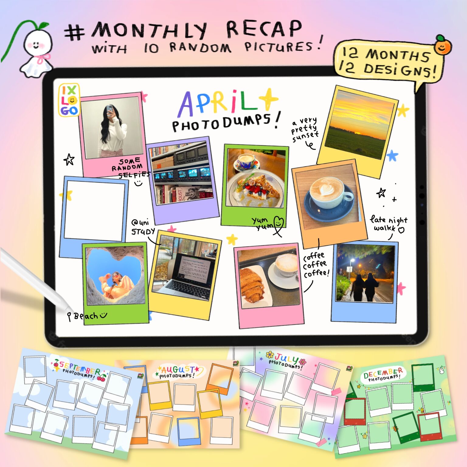 monthly planner bujo planner planner 2024 digital planner 2024 planner digital planner 2024 digital planner goodnotes planner for goodnotes digital planner for ipad digital planner goodnote template study planner แพลนเนอร์ 2024 - IXLOGO digital planner 2024