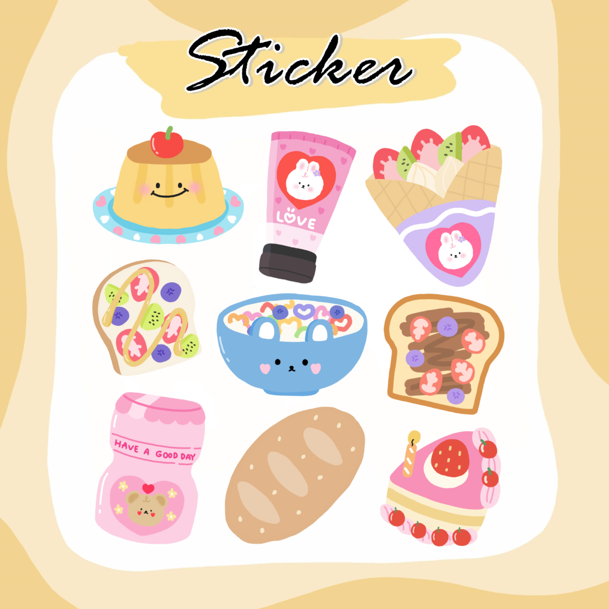 digital sticker sticker png digital stickers sticker goodnote สติ๊กเกอร์ goodnote สติ๊กเกอร์ png - CRAZYMAYMAY digital sticker (everything is so cute)