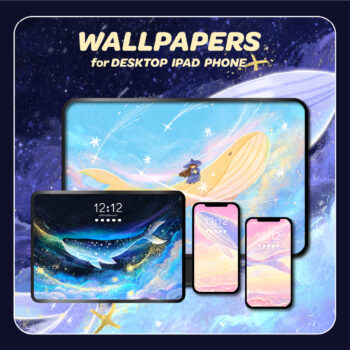 วอลเปเปอร์ไอโฟน ไอคอน วิดเจ็ต widget wallpaper iphone pc ipad: JAOAONBLUE wanwan Preview