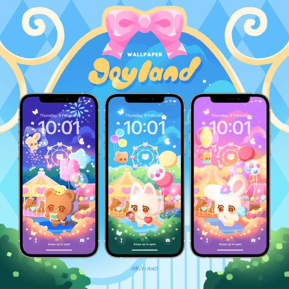 วอลเปเปอร์ไอโฟน วิดเจ็ต widget wallpaper iphone: ABLYLAND joyland Cover