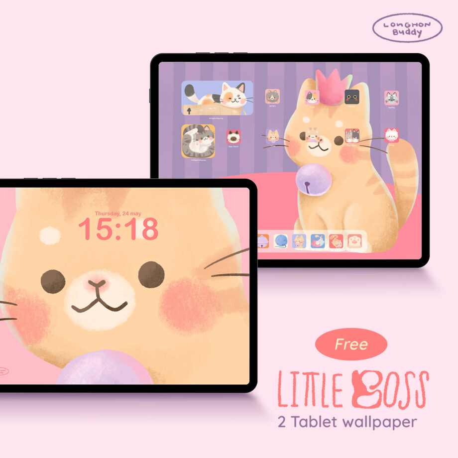วอลเปเปอร์ไอโฟน ไอคอน วิดเจ็ต widget wallpaper iphone ipad: LONGHON app little boss Preview 3