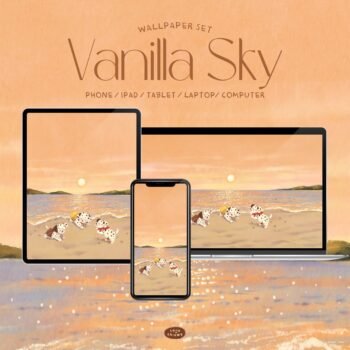 วอลเปเปอร์ไอโฟน wallpaper iphone ipad: LALALHAUY Vanilla Sky Cover