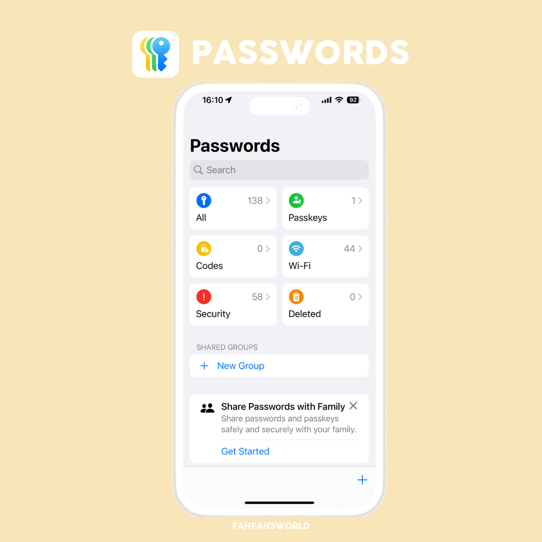 ios 18: password manager