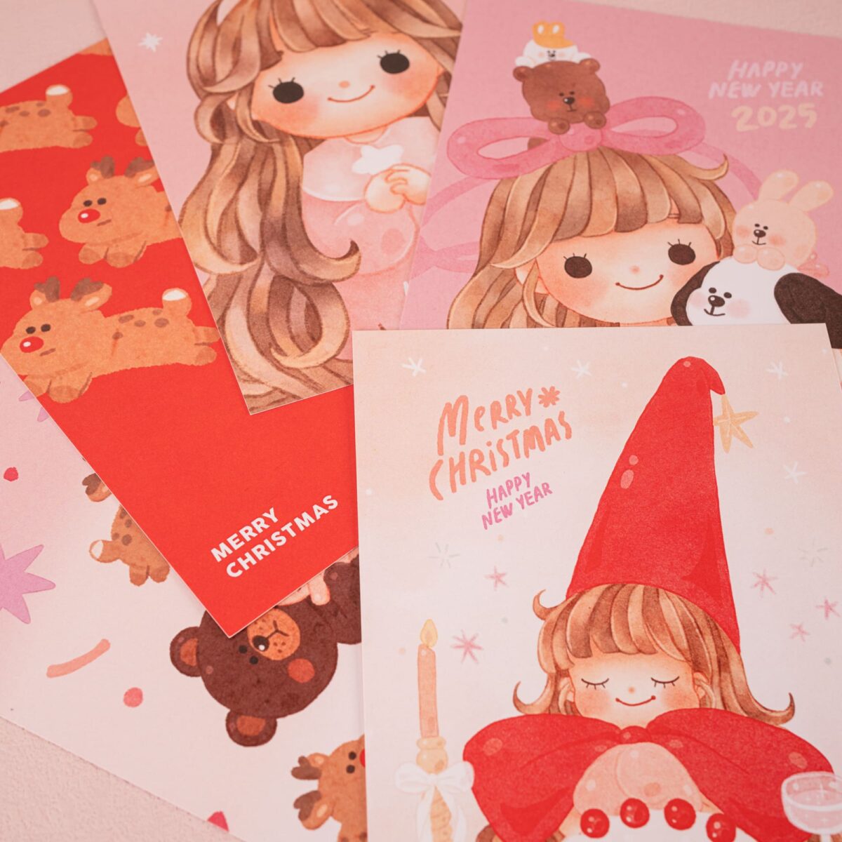 postcard โปสการ์ด: FAHFAHS Christmas Preview 2