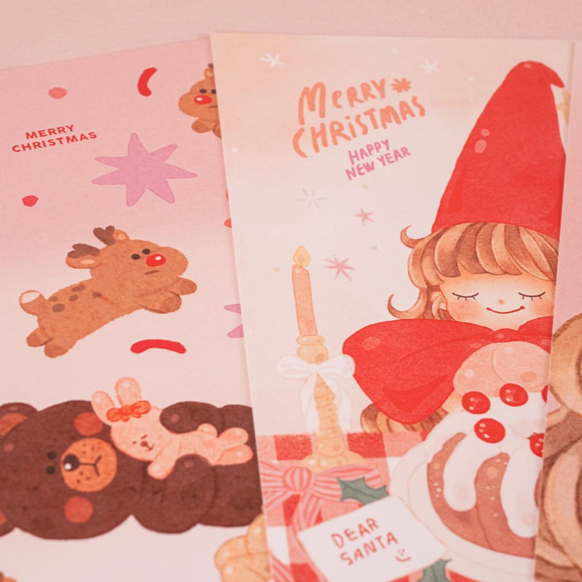 postcard โปสการ์ด: FAHFAHS Christmas Preview 3