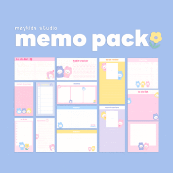 กระดาษโน๊ต notepad paper png: MAYKIDS STUDIO: parfait Cover and preview