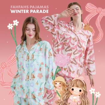 [PRE-ORDER] FAHFAHS | PAJAMAS – Winter Parade Collection
