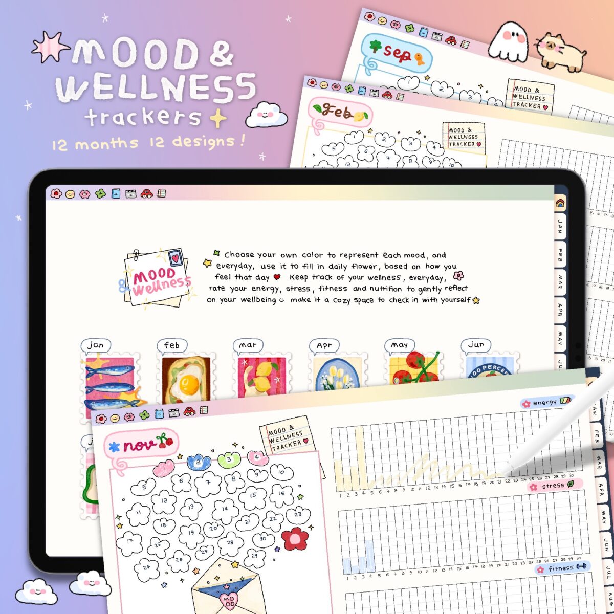 planners แพลนเนอร์ goodnote template 2026 digital planner: IXLOGO: preview 2