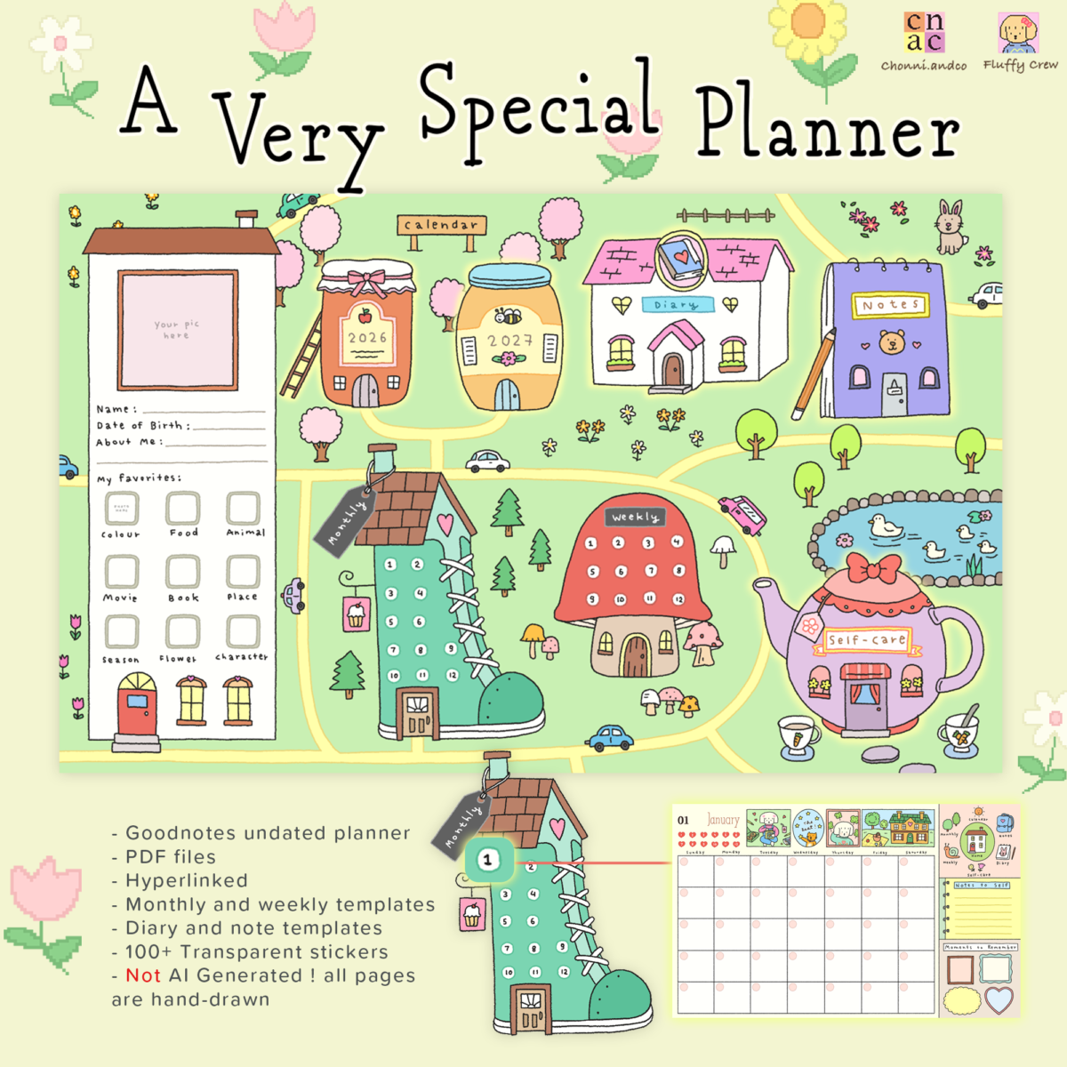 CHONNI.ANDCO | DIGITAL PLANNER 2026 (A Very Special)