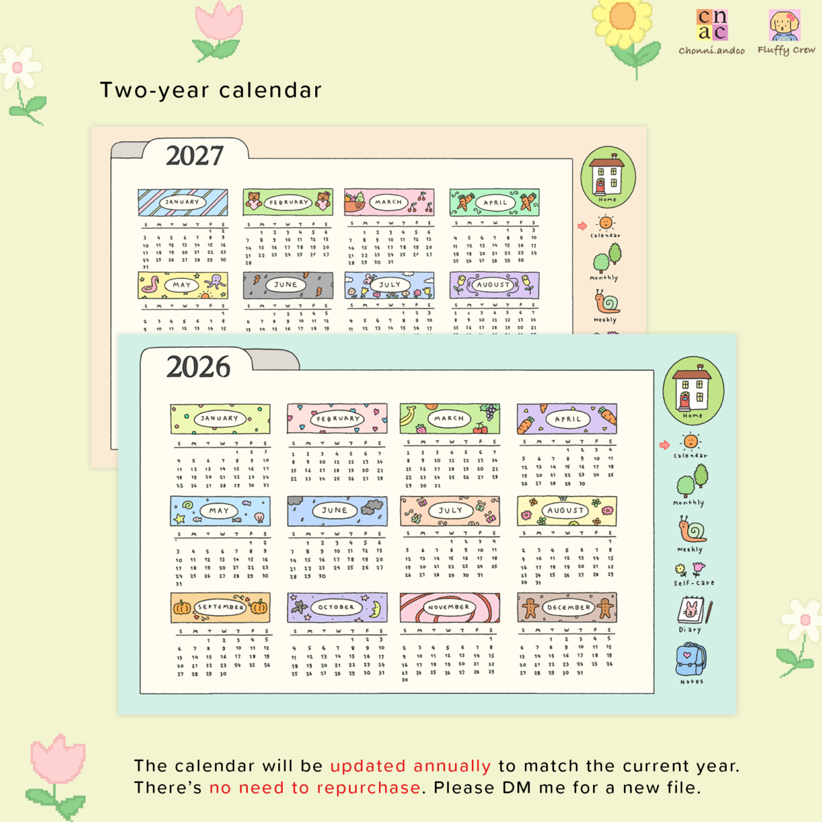 CHONNI.ANDCO | DIGITAL PLANNER 2026 (A Very Special)