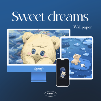 BOMBZSTUDIO | DESKTOP ICON AND WALLPAPER (sweet dreams)
