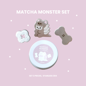 FAHFAHS | MATCHA MONSTER SET (among monsters)