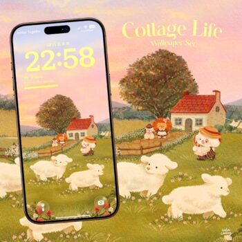 LALALHAUY | DIGITAL WALLPAPER SET (cottage life)