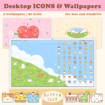 BUTTERCLUB | ICON FOR MAC AND WINDOWS (daydream club)