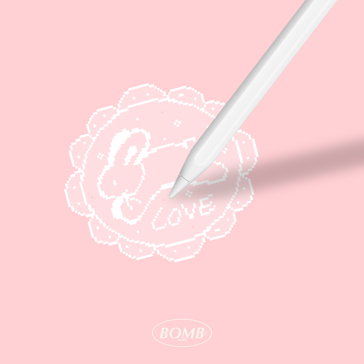 BOMBZSTUDIO | DIGITAL STICKER (angel baby) - Image 3